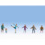 Noch HO Ice Skaters