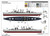 Trumpeter 1:350 HMS Cornwall Plastic Model Kit