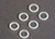 Traxxas White Plastic Washers, 5x8x1mm