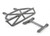 Traxxas Bumper/Bumper Mount Rear Black