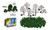 Woodland Scenics Tree Kit Medium Green 3"-7"