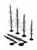 Woodland Scenics Armatures Pine Tree 2 1/2"-4"