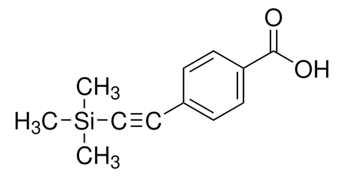 4-[(trimethylsilyl)ethynyl]benzoic acid (c15-1218-241)