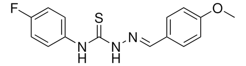 4-methoxybenzaldehyde n-(4-fluorophenyl) thiosemicarbazone - 10mg
