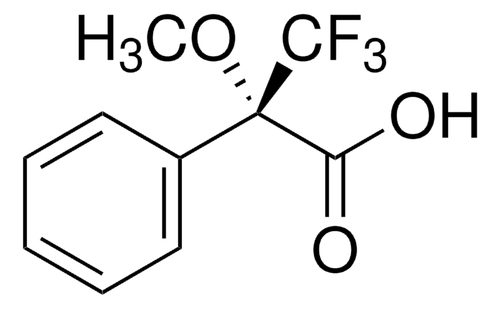 (s)-(-)-alpha-methoxy-alpha-(trifluoromethyl)phenylacetic acid (c15-1219-631)
