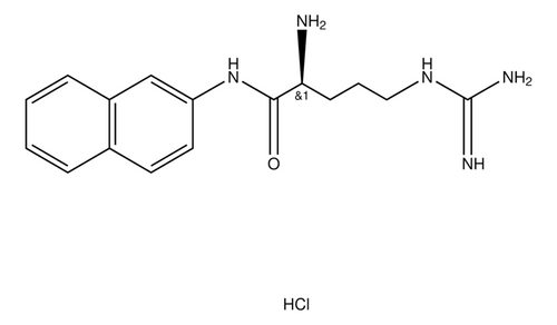 l-arginine beta-naphthylamide hydrochloride