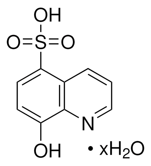 8-hydroxy-5-quinolinesulfonic acid hydrate