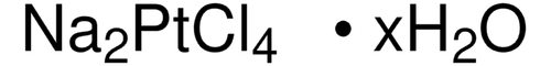 sodium tetrachloroplatinate(ii) hydrate (c15-1222-805)