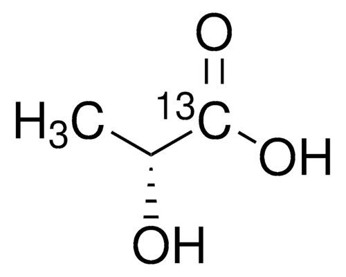 d-lactic acid-1-13c >=99 atom % 13c >=98% (cp) >=98% (chiral purity)