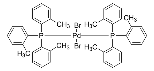 trans-dibromo[bis(tri-o-tolylphosphine)]palladium(ii)