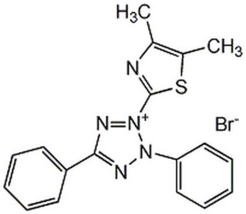 mtt - cas 298-93-1 - calbiochem (c15-1228-705)