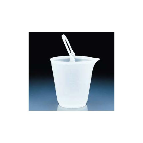 vitlab bucket, 15 liter, polypropylene, with handle and lip