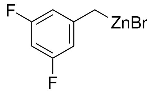 3,5-difluorobenzylzinc bromide solution