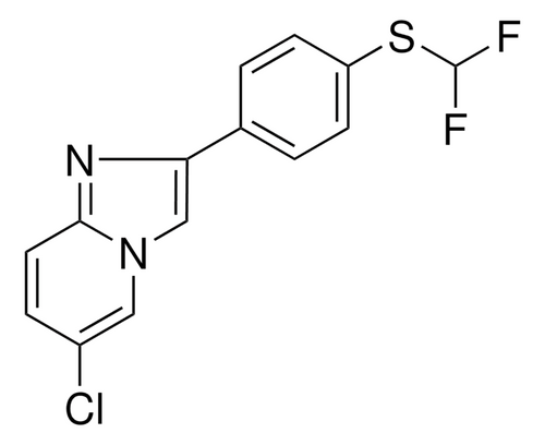 6-chloro-2-(4-((difluoromethyl)thio)phen yl)imidazo(1 2-a)pyridine - 10mg