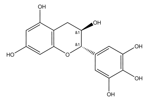 (-)-gallocatechin (c15-1232-541)