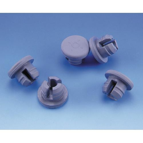 3-leg lyophilization stoppers, gray chlorobutyl/50, 13 x 20 mm