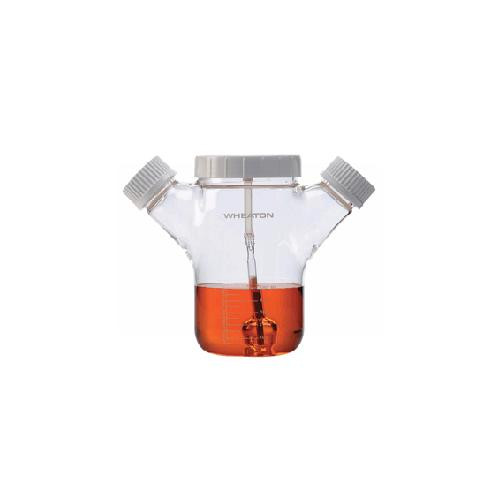 microcarrier spinner flask, 500ml, 100-400 cap, 45mm side arm