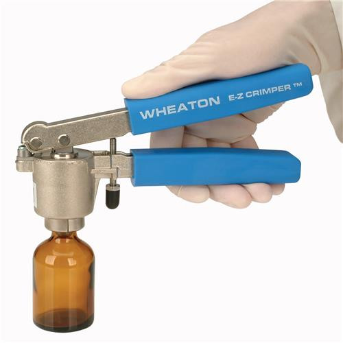 e-z crimper, attaches 20mm standard aluminum seals