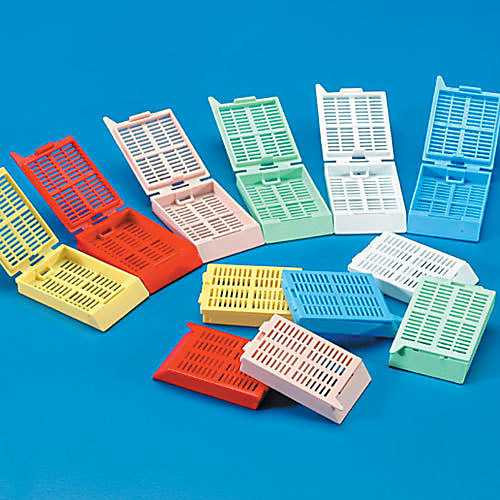 uni type tissue embedding cassettes, blue