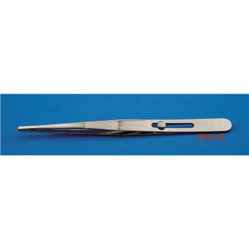 handling forceps, round tip, 6"