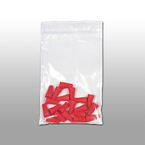 bag. zip top clear pe 6x8 4mil, 1000ea/cs