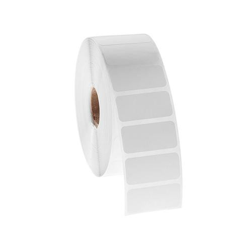 cryogenic barcode labels 1.5" x 0.75", 1" core, orange