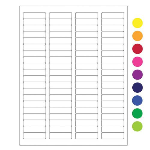 cryo laser labels 1.75" x 0.5", permanent, lavender