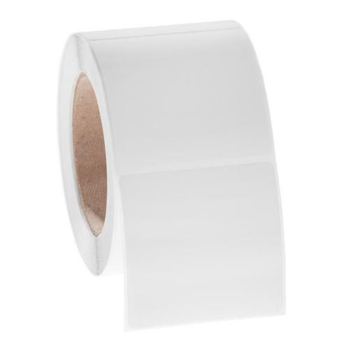 cryogenic barcode labels 3" x 3", 3" core, white