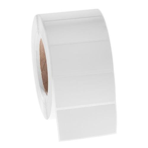 cryogenic barcode labels 3" x 1.5", 3" core, white