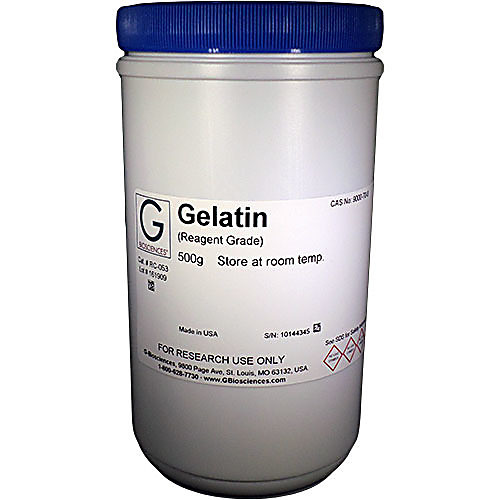 gelatin (reagent grade), 500g