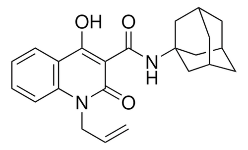 n-(1-adamantyl)-1-allyl-4-hydroxy-2-oxo- 1 2-dihydro-3-quinolinecarboxamide - 10mg