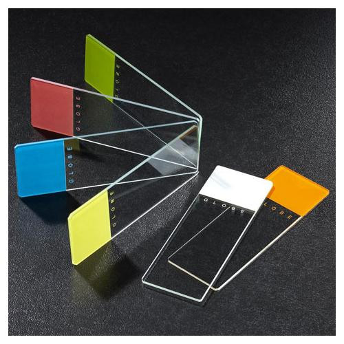 microscope slides, glass, 25 x 75mm, 90ø ground edges, white (c08-0422-983)