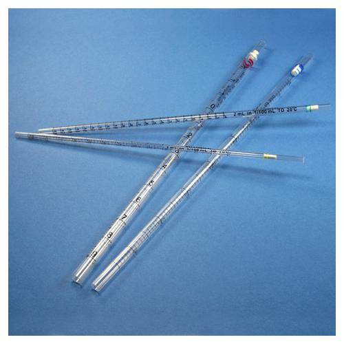 open-end pipette, 5ml, polystyrene, 310mm, sterile, green, individually wrapped