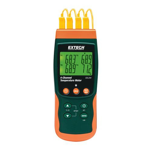 4-channel datalogging thermometer (c08-0628-183)