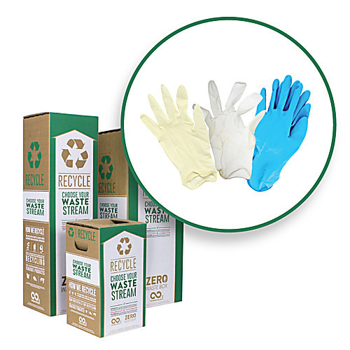 zero waste box for disposable gloves, large