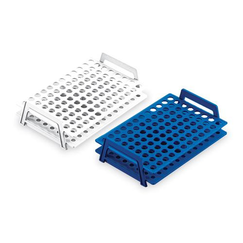 microtube rack, 24 x 1.5/2ml tubes, blue