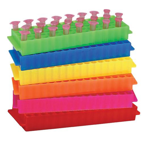 80-well microtube rack, natural (c08-0440-631)