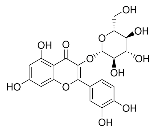 quercetin 3-beta-d-glucoside (c15-1243-133)