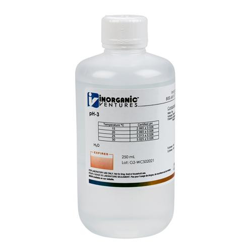 ph 3 standard in h2o, 250ml
