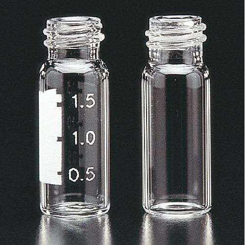 2.0ml amber vial w / white grad. spot, 10-425 thread (c08-0465-764)
