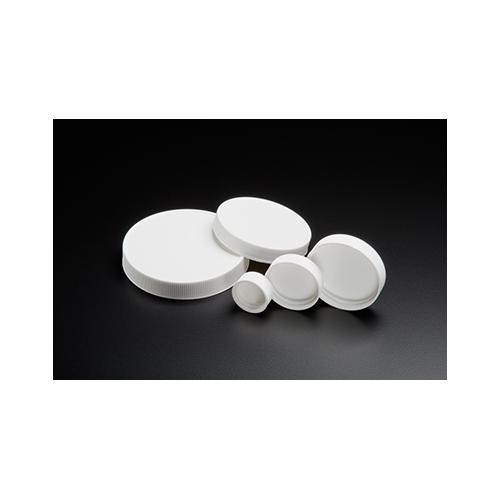 58mm-400mm white polypropylene closure, unlined
