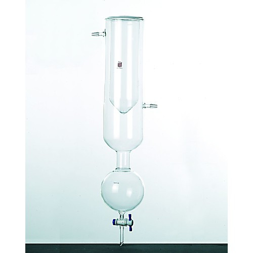 vacuum trap, dewar type, capacity: 500ml, stopcock: ptfe, stopcock bore: 4mm