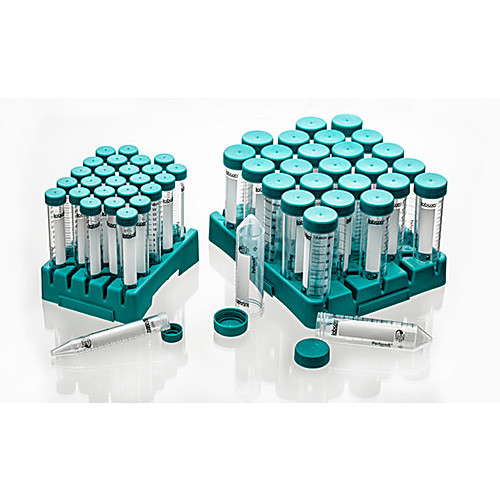 15ml performr centrifuge tubes with plug style caps, 50 per bag, sterile