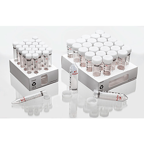 metal free centrifuge tubes, 15ml, sterile, bag (50 tubes/bag, 10 bags/cs)