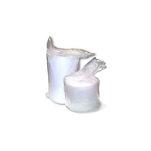 tubing, c100 barefoot plus, ldpe, clear, 6 mil, 4 inches x 500 feet, 1 each per roll