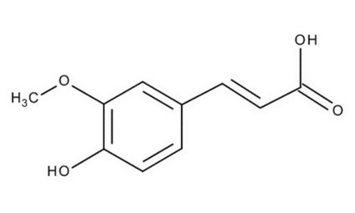 4-hydroxy-3-methoxycinnamic acid for syn (c15-1246-984)
