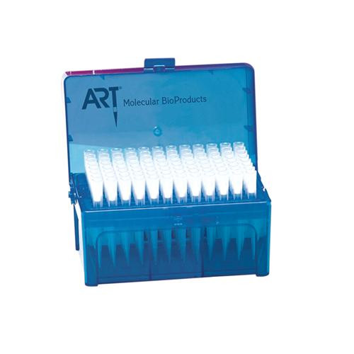 art 10, 10ul pipet tip, low retention, with art barrier, sterile, hinged racks (c08-0501-737)