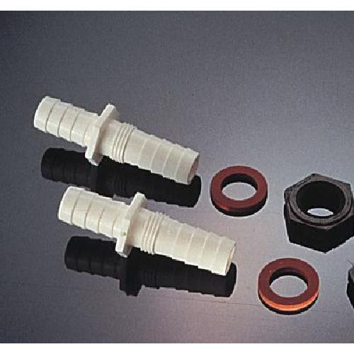 fitting barbed bulkhead pp 1/4 inch  (c08-0508-515)