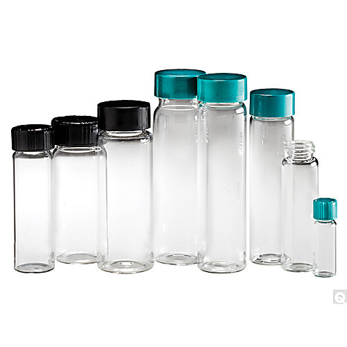 15 x 45mm 1 dram (4ml) clear borosilicate vial with 13-425 neck finish vial only