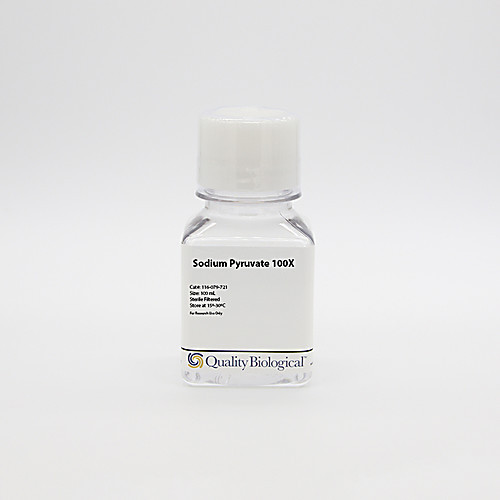100x sodium pyruvate, 4 x 100ml